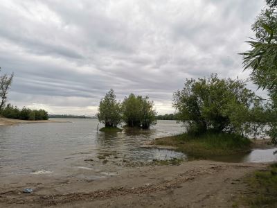 Отводной, Обь слева в городе нашем.