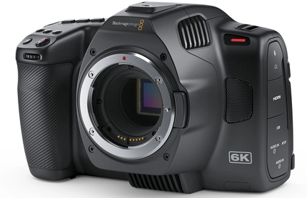 Blackmagic представил Pocket Cinema Camera 6K G2