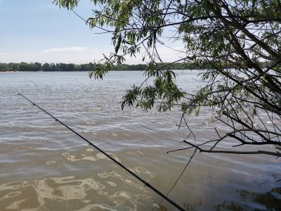 Отводной поводок. Обь в Н-ске слева.